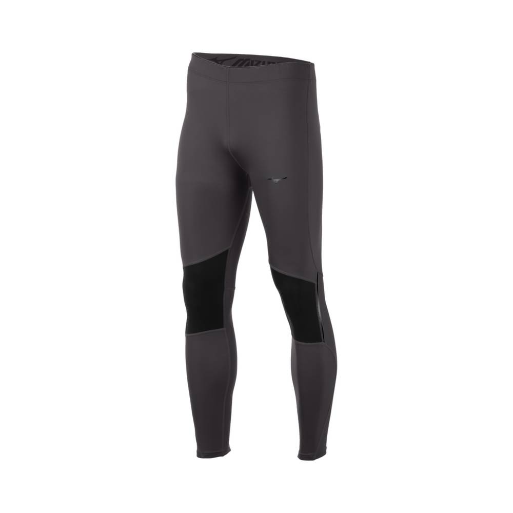 Mizuno Breath Thermo® Férfi Leggings Szürke/Fekete VSG423075